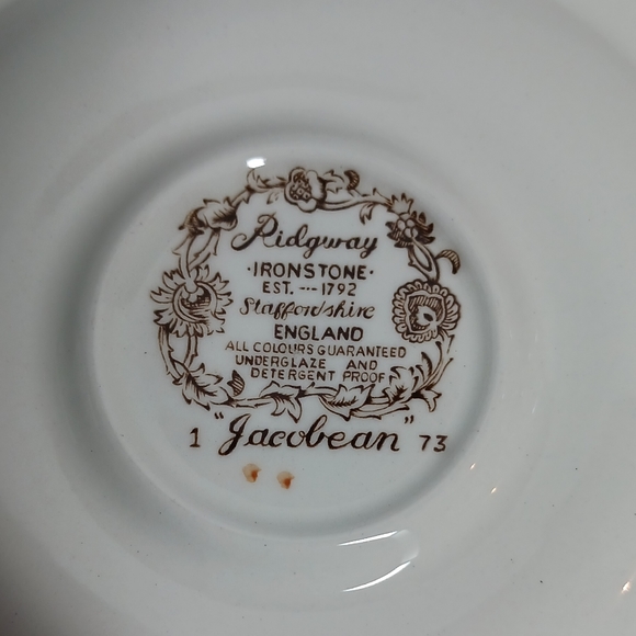 Ridgeway Staffordshire - Coffee service consisting of 5 porcelain cups w/saucers - Picture 5 of 7